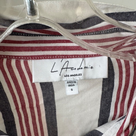 L’ACADEMIE Cloudline Dress in Wide Stripe - Picture 9 of 9